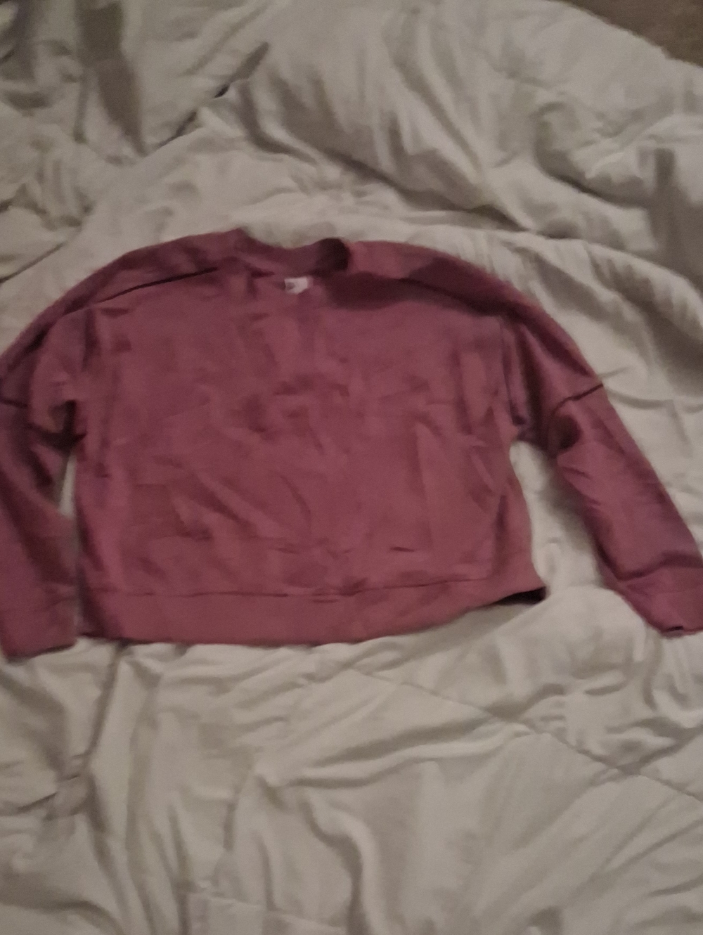 all in motion Mauve Crewneck Sweater
